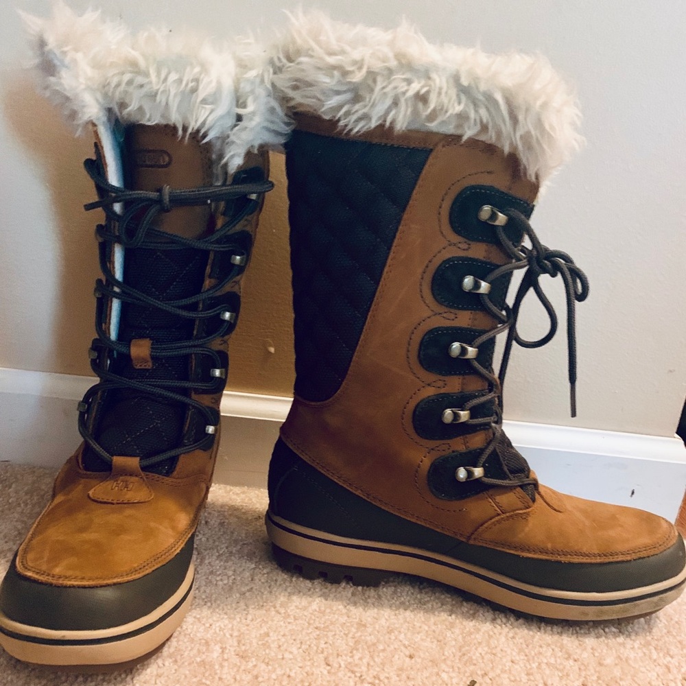 Helly Hanson leather waterproof boots